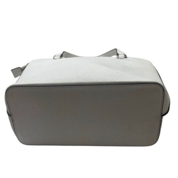 Nanette Lepore Handbag Crossbody Shoulder Bag Medium White Pebbled Vegan Leather - Picture 5 of 10